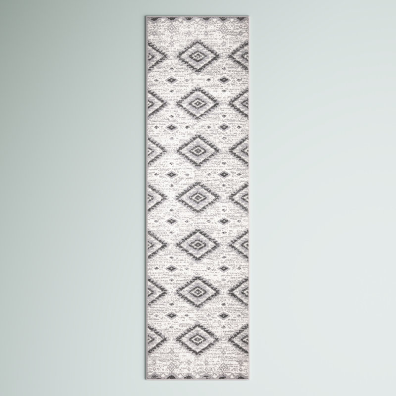 Tapis crème Laurence, Tapis de couloir 2 pi x 7 pi