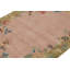 Rug & Kilim’S Chinese Style Art Deco Rug In Pink & Green With Colorful Florals-1139881038