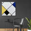 "Composition de losanges avec jaune, noir, bleu, rouge et gris, 1921" par Piet Mondrian-101610920