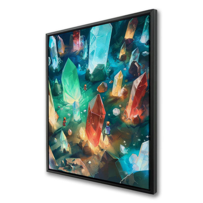 The quest - 36"x48" Framed canvas