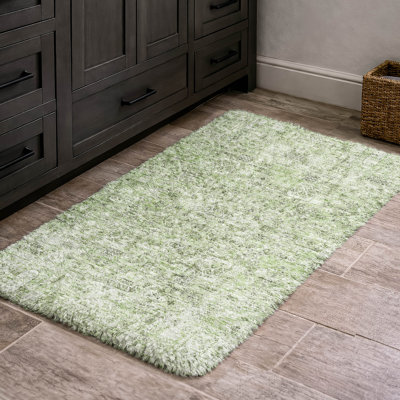 Tapis à poils longs de qualité supérieure lavable à la machine ADS611