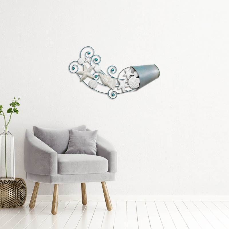 Handmade Coastal Landscape & Nature Wall Decor on Metal