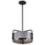 Luminaire suspendu tambour 3 lumières Marguriete-88590707