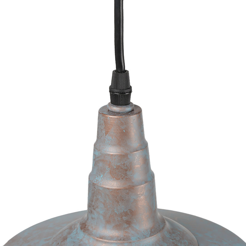 Harlow 1 - Light Single Pendant, 7.1" H x 10.2" W x 10.2" D, Matte Black