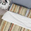 Ensemble de housse de couette beige brun Midcentury Lines II - Midcentury-109174686