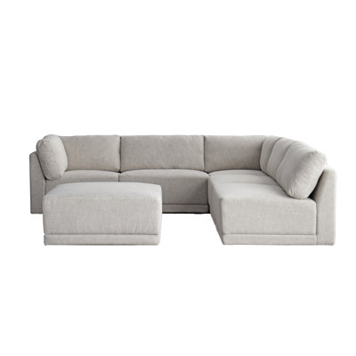 MH0449 Derby Sectional Sofa In Jovan Earth