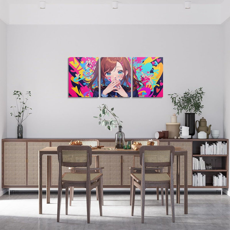 3 Piece Wrapped Canvas Print