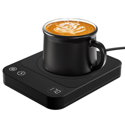 Mug Warmer, Coffee Mug Warmer with 3 Temp Settings, Coffee Warmer with Auto Shut Off Function, Coffee Cup Warmer with Digital Display