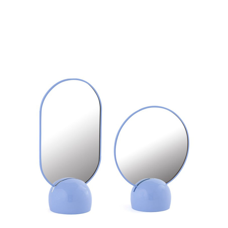Miroir Paulding avec base en métal