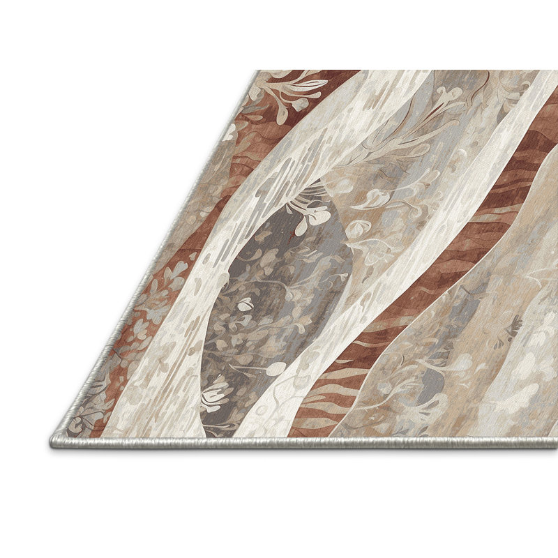 Windswept Harmony Rug, Rectangle 4' x 6'