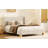 Velvet Bed with Round Wooden Legs-376806533-376806535
