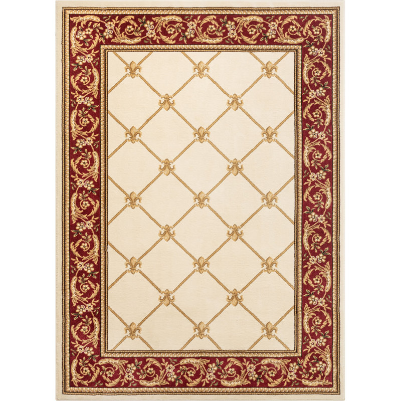 Tapis ivoire Edna, Rectangle 2 pi 3 po x 3 pi 11 po