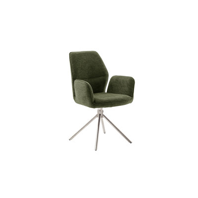 Deairra 50cm H Polyester Upholstered Upholstered Back Side Chair