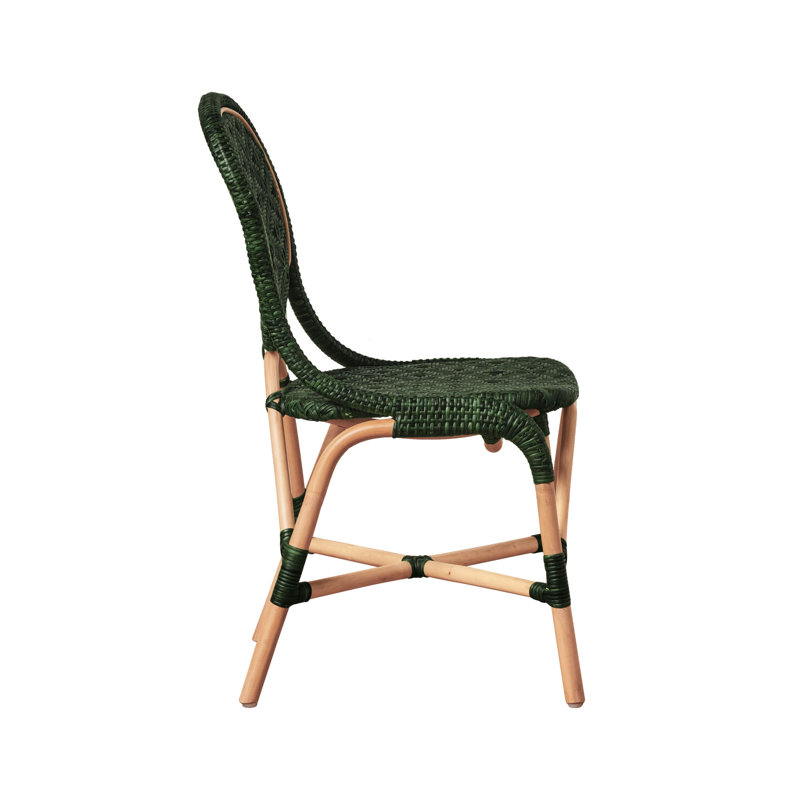 Portofino Dining Chair, Green, Natural