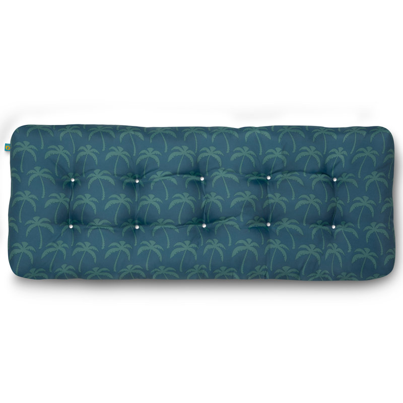 Coussin de siège d'intérieur / d'extérieur, l 48 po x H 18 po x P 6,17 po