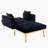 Gottman Upholstered Accent Chair with Ottoman-126433142