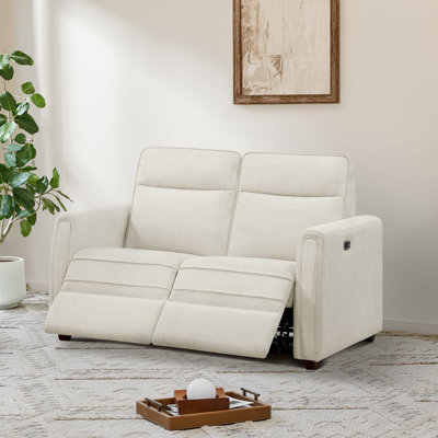 Zero Wall Power Reclining Loveseat With USB & Type C by Ebern Designs