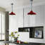 Bittinger 1 - Light Red Pendant
