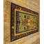 Hand Knotted Silk Area Rug in Brown