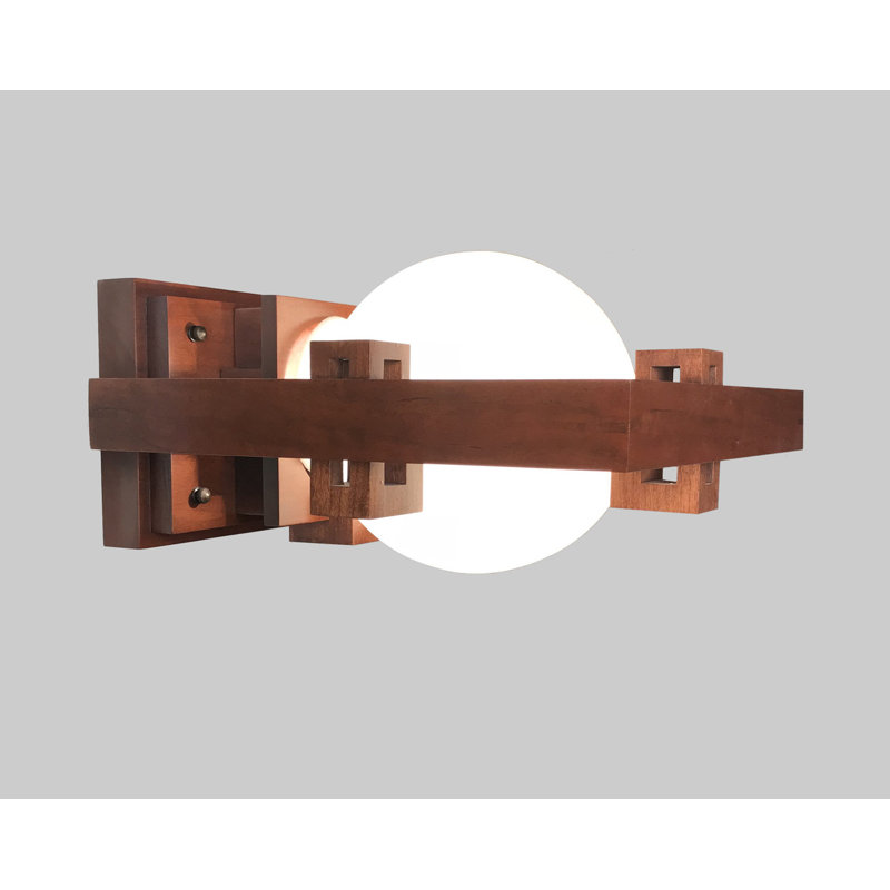 Robie 1 - Light Flush Mounted Sconce, Cherry