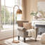 Lampe sur pied arquée 60 po Avdhésh-493367207