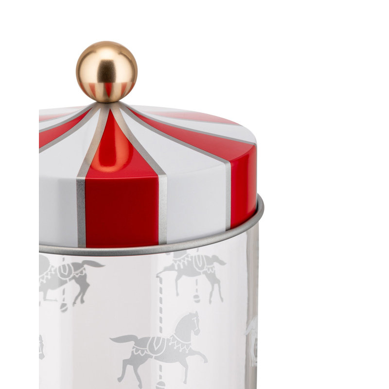 Circus Kitchen Box, 6.3" H x 4.13" W x 4.13" D