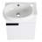 Bathroom Vanity With Sink and Storage Rack-1954191283