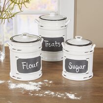 4 Mid Century Modern Plastic Nesting Baking Canisters Flour Sugar