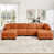 Chenille orange est en rupture de stock