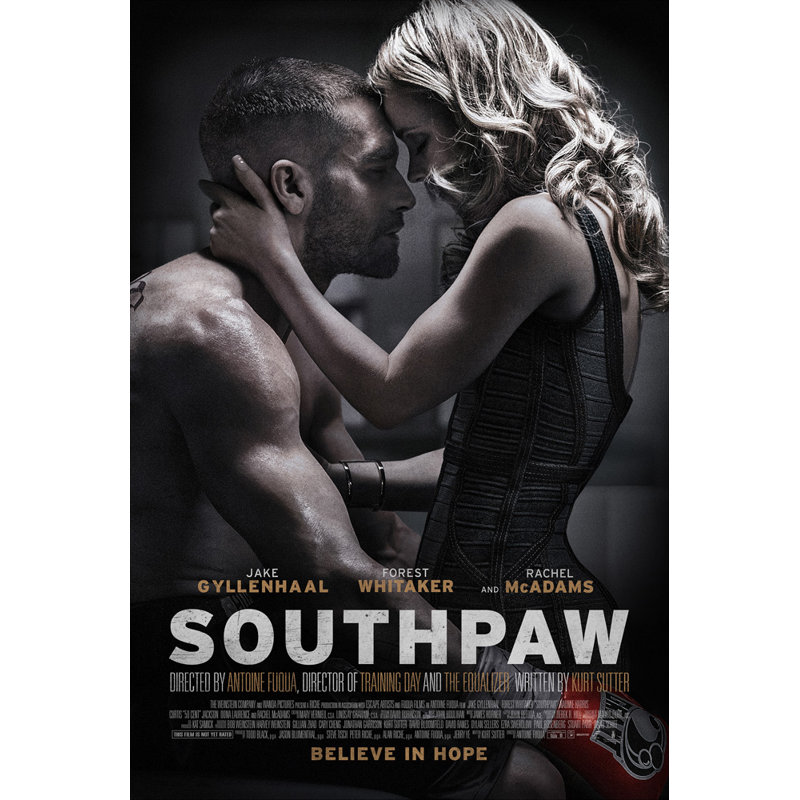 Southpaw, H 18 po x l 12 po