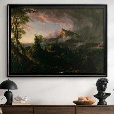 «The Course of Empire: The Savage State» par Thomas Cole, toile tendue avec châssis, 1834