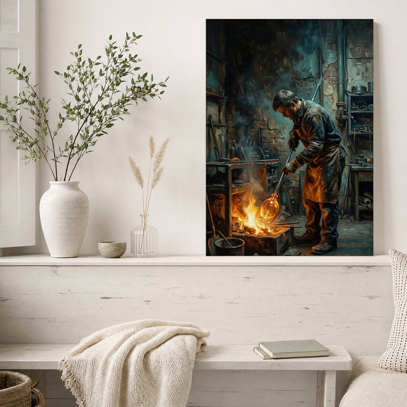 «Glassblower Heat», H 36 po x l 24 po