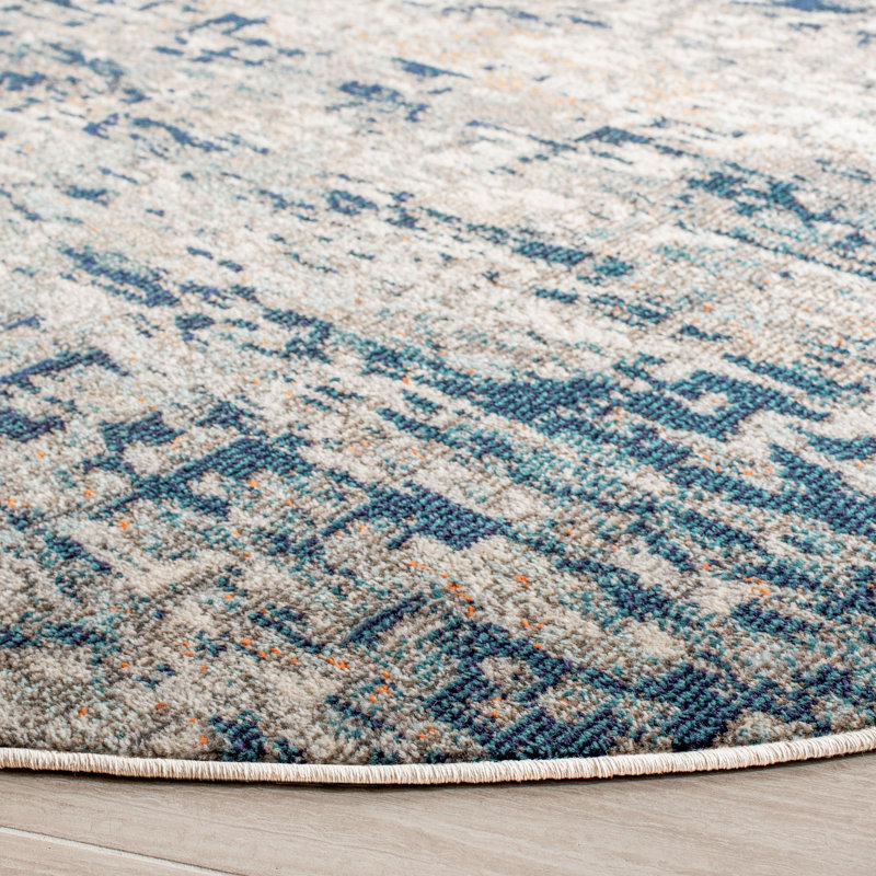 Forest Hill Abstract Area Rug, Round 201cm