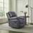 39"Vintage Rivet - Trimmed Manual Recliner-116842803