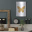 «Gold Butterfly» par Erin Clark, art mural en métal-1667232670