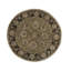 Manchuria Wool Oriental Area Rug in Brown/Black