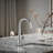 Simplice Single-Handle Bar Sink Faucet, Secondary Faucet with High-Arch Swing Spout-27806031