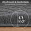 Aspire Homeware Charcoal Grey Shaggy Area Rug Soft Plush Indoor Carpet-1316818658