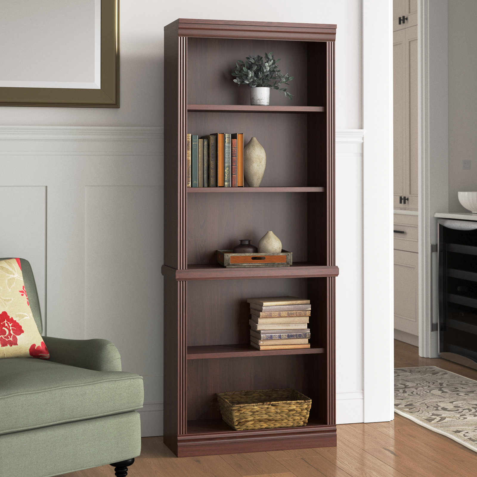 Lark Manor Anotidaishe Bookcase & Reviews | Wayfair