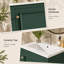 Meuble-lavabo vert de 51,5 cm (20,3 pouces) avec lavabo en céramique et tablette ajustable