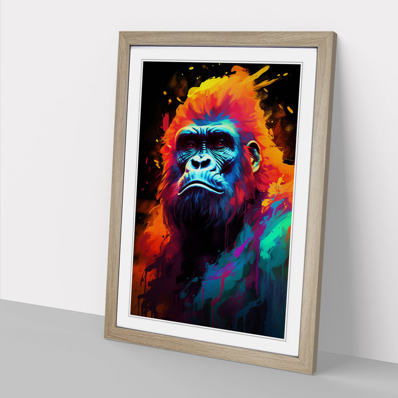 Gorilla Digital - Framed Print