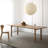 Japanese style solid wood dining table-105507799