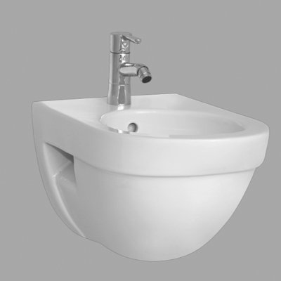 Bidet mural 15,75 "Form500