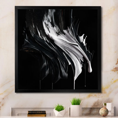 Exploring The Depths Of Black Marble VI - Modern Geometric Wall Art Prints