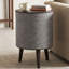 Table de bout moderne et intelligente avec haut-parleur Bluetooth, charge sans fil