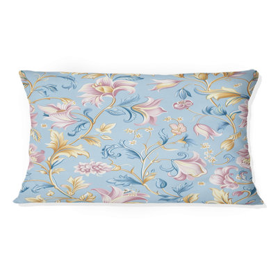 Coussin lombaire bohème rose et rose Boho