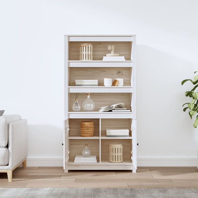 154cm Kitchen Pantry, White