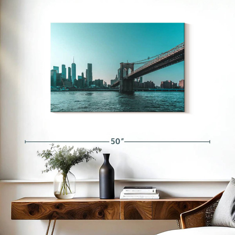 Lilie Brooklyn Bridge, lever du jour