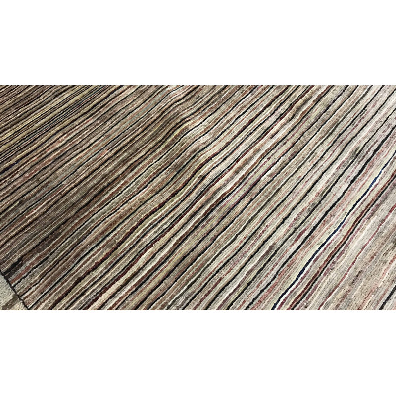Hand-Knotted High-Quality Ivory Area Rug