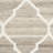 Towles Natural Hand Woven Wool/Viscose/Cotton Geometric Rug in Ivory/Light Gray-1007380701